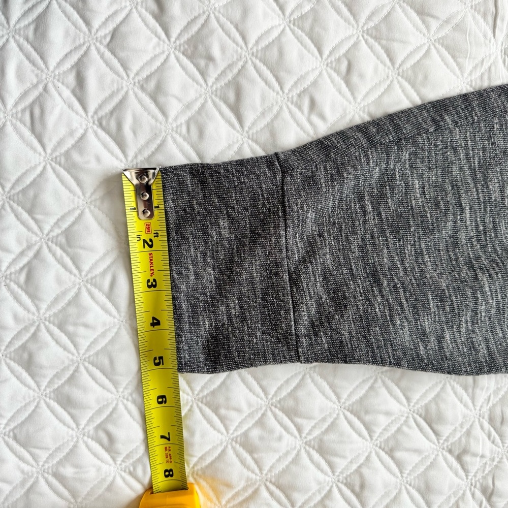 Banana Republic Gray Jersey Sleeveless Zip Back Jogger Jumpsuit One-Piece Size M - Picture 12 of 16